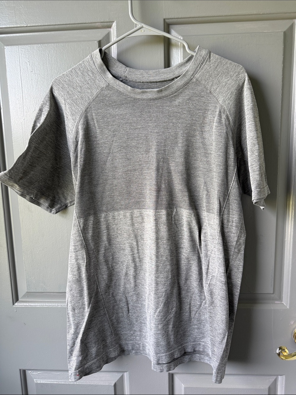Umbro Men's Light Heather Gray Short Sleeve Tee